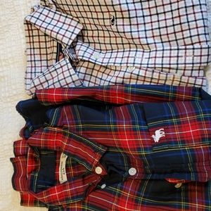 Vineyard Vines & abercrombie kids dress shirts